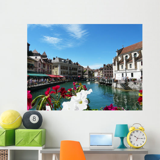 Annecy Old Town Wall Decal