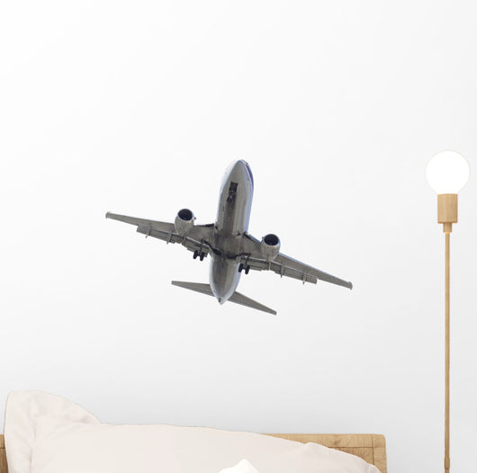Airplane White Wall Decal