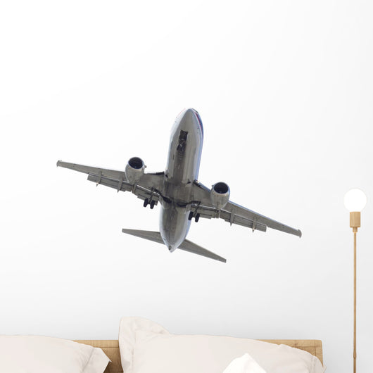 Airplane White Wall Decal
