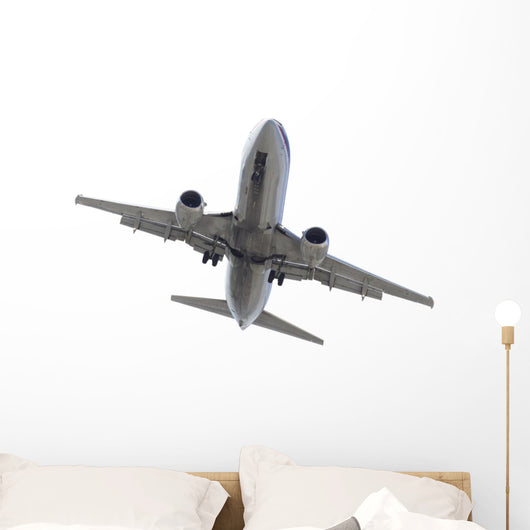 Airplane White Wall Decal
