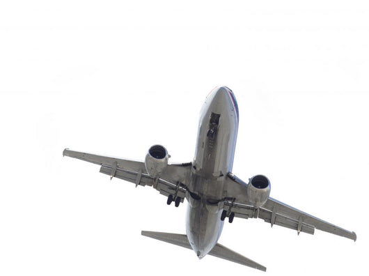 Airplane White Wall Decal