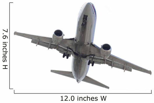 Airplane White Wall Decal