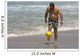 Middle Age Man Playing Wall Decal