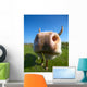 Amusing Close-up Cow's Mug Wall Decal