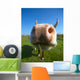 Amusing Close-up Cow's Mug Wall Decal