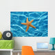Water and Starfish Wall Decal