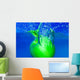 Splash-serie Green Apple Wall Decal