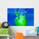 Splash-serie Green Apple Wall Decal