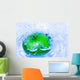 Splash-series Green Apple Wall Decal