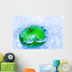 Splash-series Green Apple Wall Decal