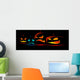 Halloween Zucche Zucca Paura Wall Decal