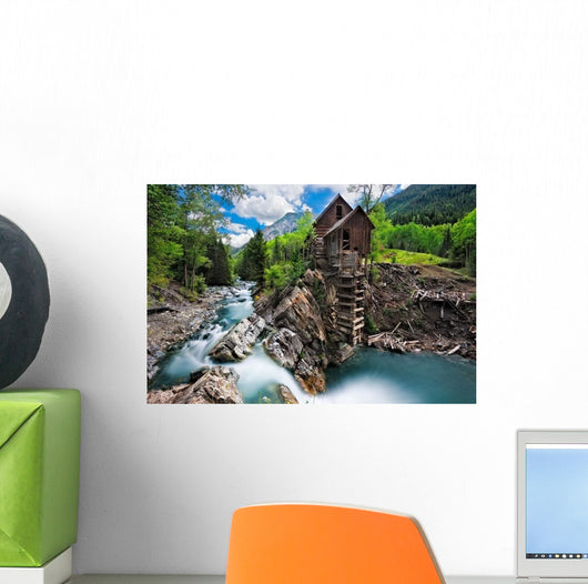 Crystal Mill Crystal Colorado Wall Decal