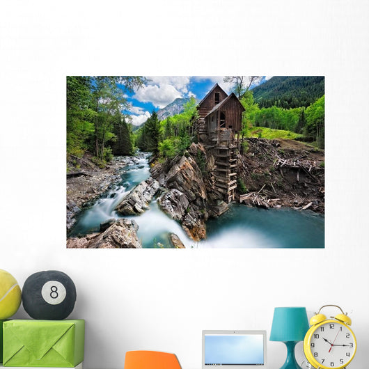 Crystal Mill Crystal Colorado Wall Decal