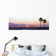 Downtown Los Angeles Sunset Wall Decal Panoramic Wall Decal