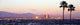 Downtown Los Angeles Sunset Wall Decal Panoramic Wall Decal