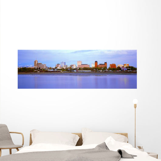 Sunset Anchorage Alaska Wall Decal