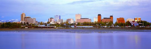 Sunset Anchorage Alaska Wall Decal