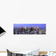 Skyline Los Angeles California Wall Decal Panoramic Wall Decal