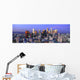 Skyline Los Angeles California Wall Decal Panoramic Wall Decal