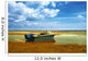 Lonely Boat Low Water Wall Decal