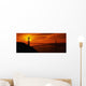 Golden Gate Bridge Sunrise Wall Decal Panoramic Wall Decal