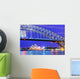 Sydney Harbor Night Wall Decal