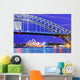 Sydney Harbor Night Wall Decal
