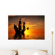 Old Ancient Pirate Ship Wall Decal