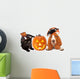 Halloween Cat and Dog Wall Decal