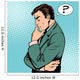 Thinking Businessman Questions Wall Decal