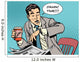 Coffee Break Late Businessman Wall Decal