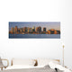 Boston Massachussets Skyline Sunrise Wall Decal