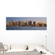 Boston Massachussets Skyline Sunrise Wall Decal