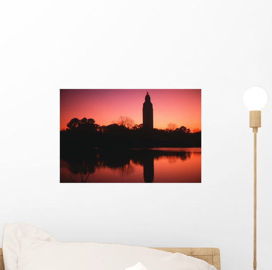 State Capitol Louisiana Baton Wall Decal
