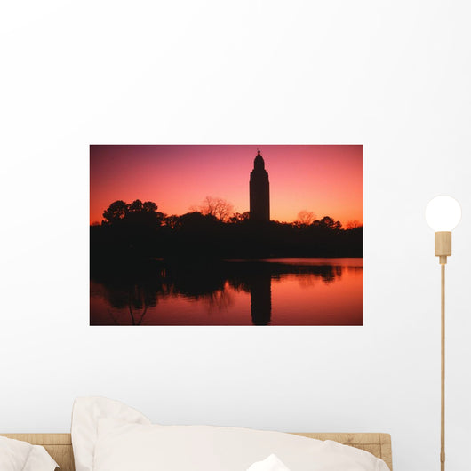 State Capitol Louisiana Baton Wall Decal