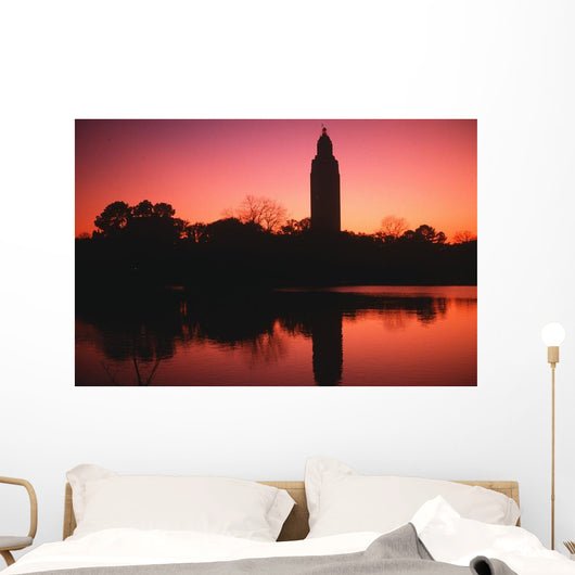 State Capitol Louisiana Baton Wall Decal