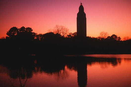 State Capitol Louisiana Baton Wall Decal