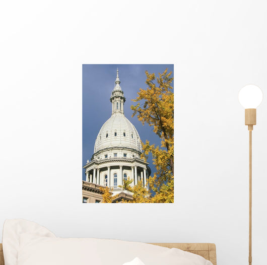 State Capitol Michigan Lansing Wall Decal