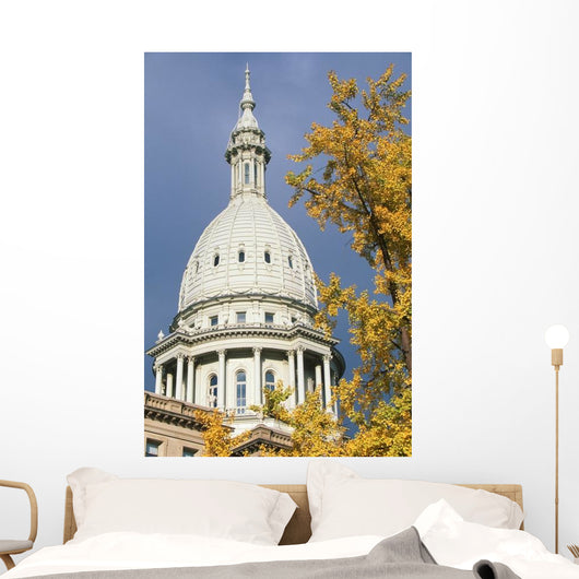 State Capitol Michigan Lansing Wall Decal