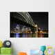 Sydney Harbour Bridge Night Wall Decal