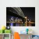 Sydney Harbour Bridge Night Wall Decal