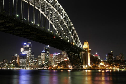 Sydney Harbour Bridge Night Wall Decal