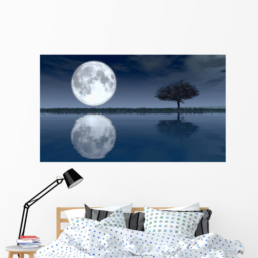 Moon Wall Decal
