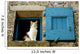 Cat Window Wall Decal