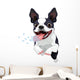 Terrier Boston Wall Decal