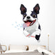 Terrier Boston Wall Decal