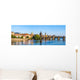 Panorama Prague City Skyline Wall Decal Panoramic Wall Decal