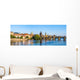 Panorama Prague City Skyline Wall Decal Panoramic Wall Decal