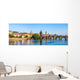 Panorama Prague City Skyline Wall Decal Panoramic Wall Decal