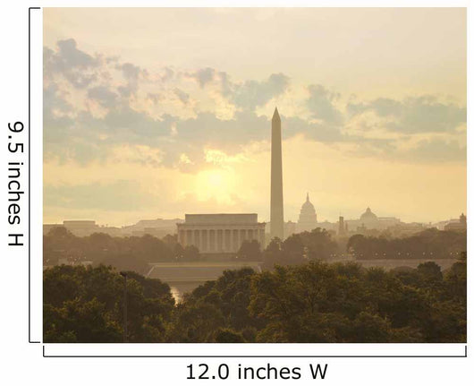 Washington Dc Skyline Wall Decal
